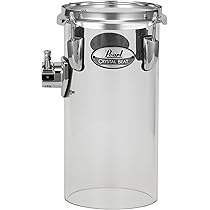 Amazon.com: Pearl Rocket Concert Tom, Clear, 6